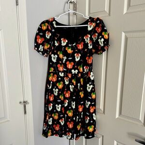 Rare Loungefly Stitch Shoppe Disney Minnie Pumpkin Balloon Allison Dress